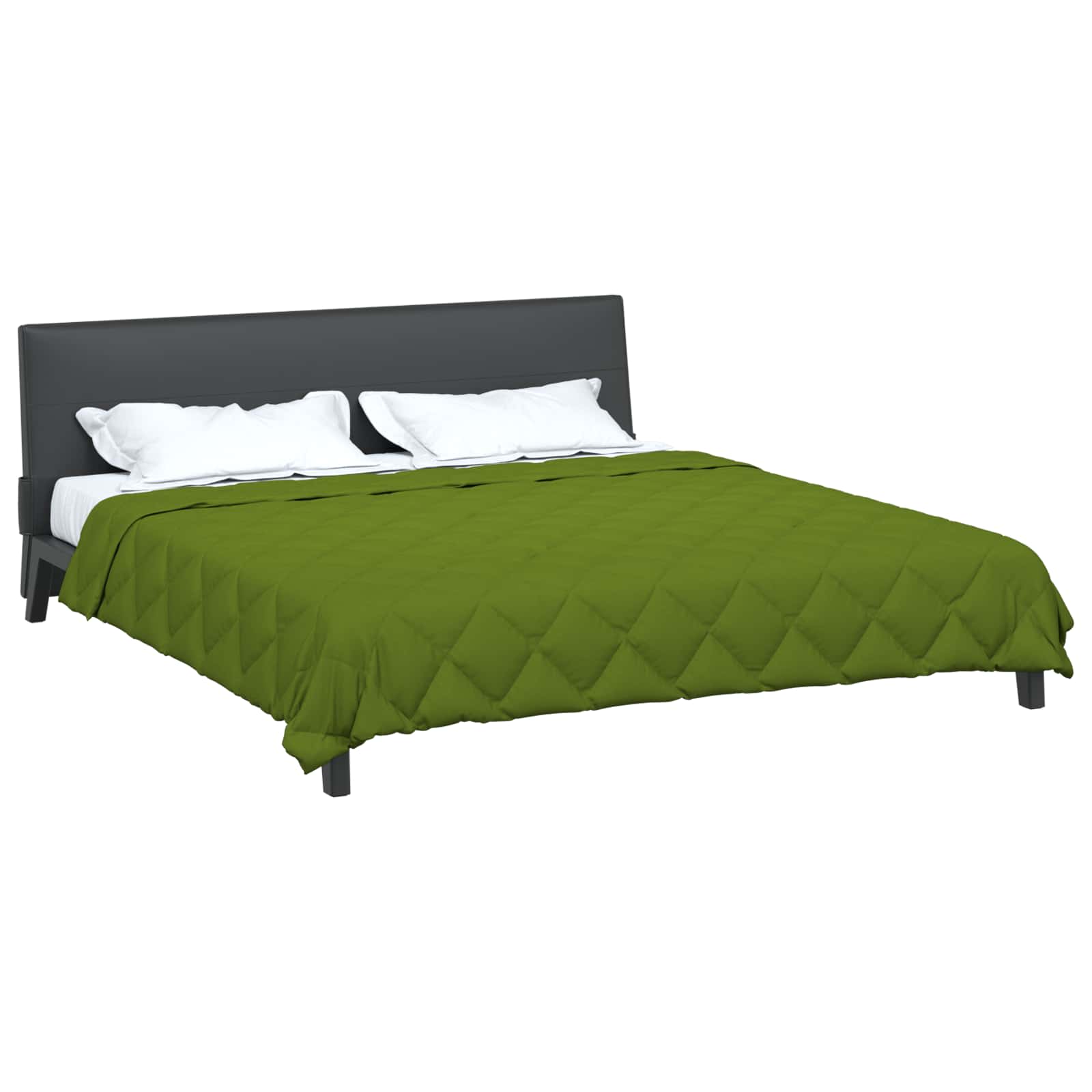 Sommerdecke Anthrazit 200 x 135 cm Mikrofaser