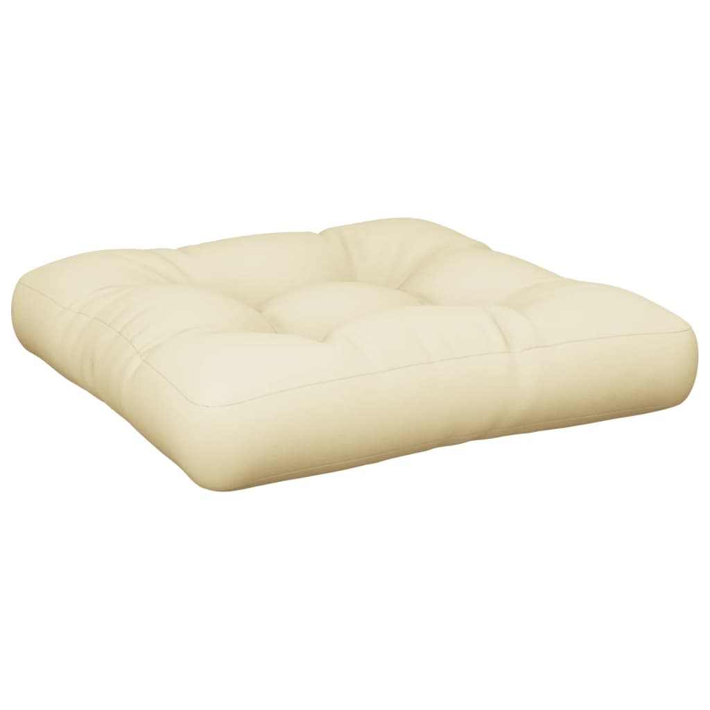 Palettenkissen Anthrazit 50x50x12 cm Stoff