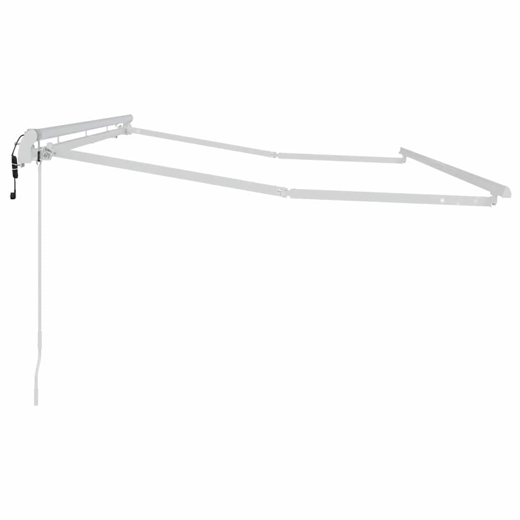 Markisenrahmen Weiß 2,5 x 2 m Metall