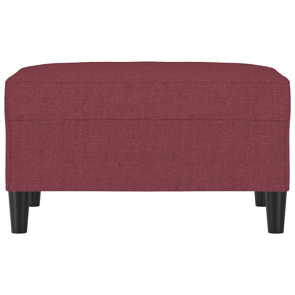 Fußhocker Hellgrau 60x50x41 cm Stoff