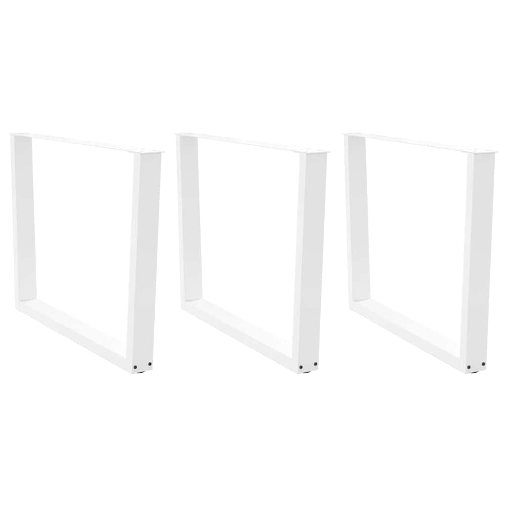Couchtischbeine V-Form 2 Stück Schwarz 30x(30-31,3) cm Stahl