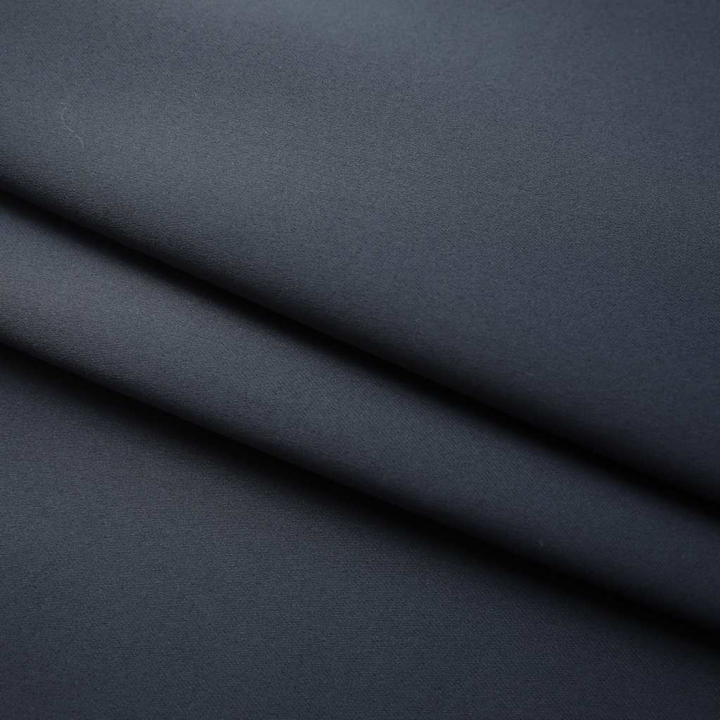 Verdunkelungsvorhang mit Haken Schwarz 290 x 245 cm