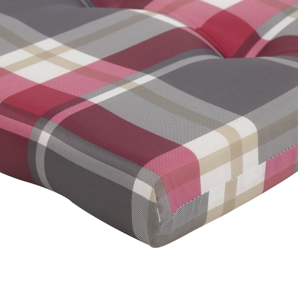 Liegestuhl-Auflagen 2 Stk. Creme Oxford-Gewebe