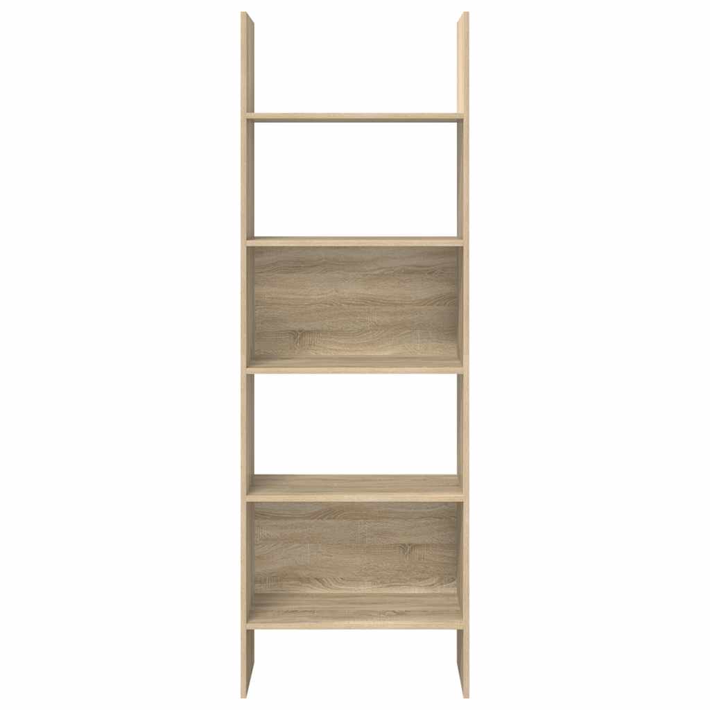 Bücherregal Weiß 60x35x180 cm Holzwerkstoff