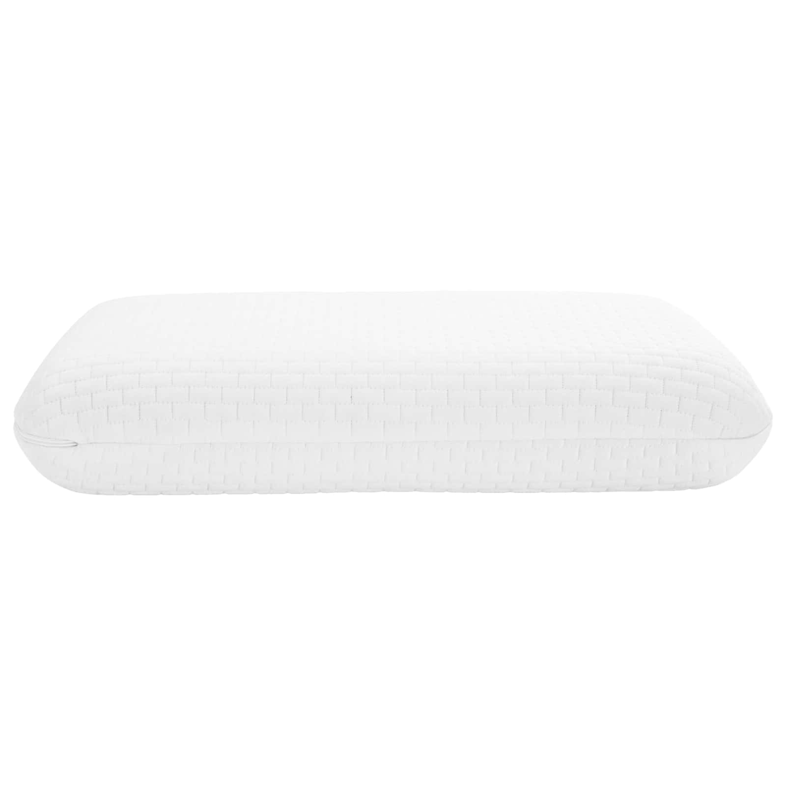 Schlafkissen Uni Weiß 60 x 40 x 13 cm Viscoschaum