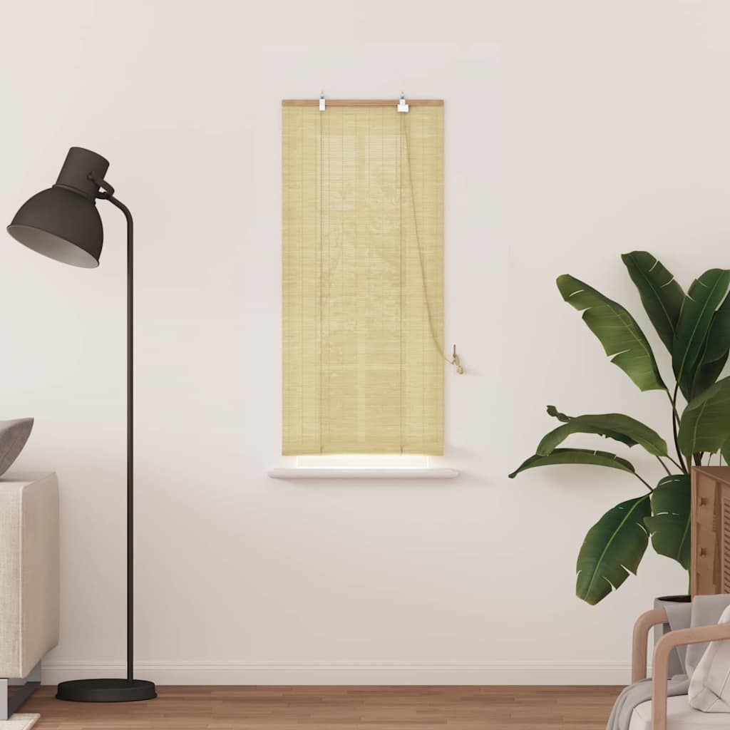 Rollo Braun 60 x 160 cm Bambus