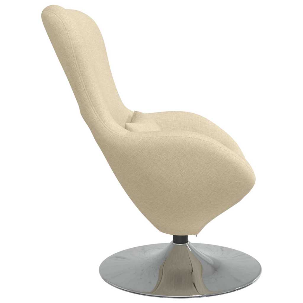 Eiersessel Hellgrau 63 x 73 x 90 cm Stoff