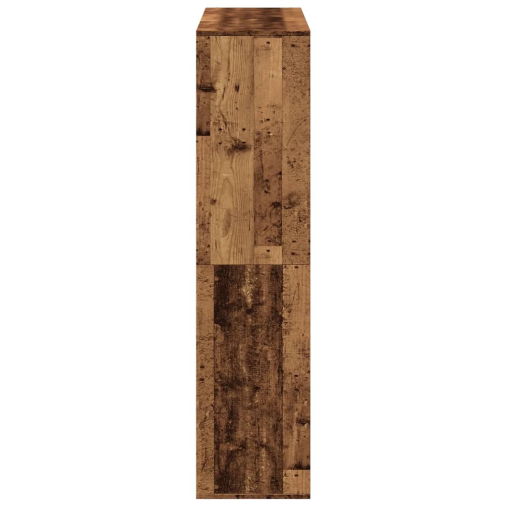 Bücherregal Weiß 100x33x135 cm Holzwerkstoff
