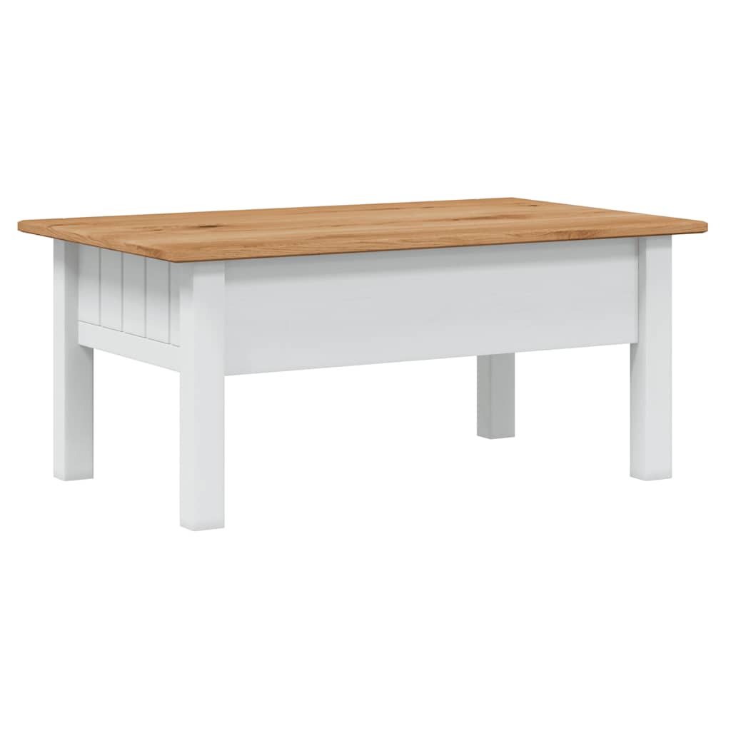 Couchtisch 100x60x43,5 cm Massivholz Panama-Kiefer