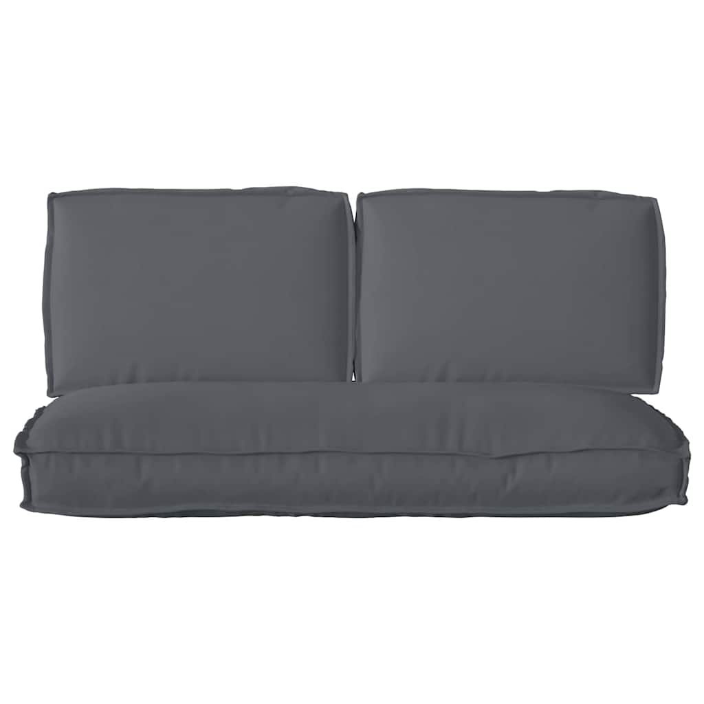 Kissenset 3 pcs Anthrazit Oxford-Stoff