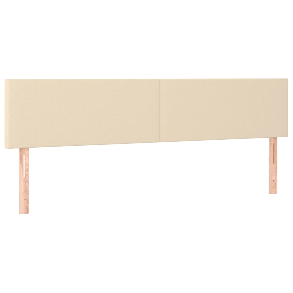 Kopfteil Hellgrau 80x5x118/128 cm Stoff
