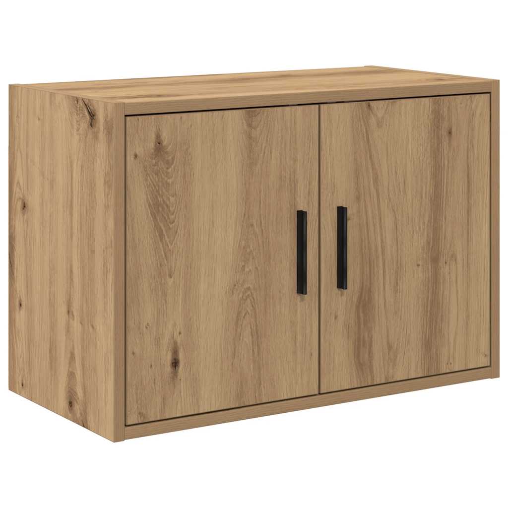 Garagenschränke 6 Stk. Schwarz Holzwerkstoff