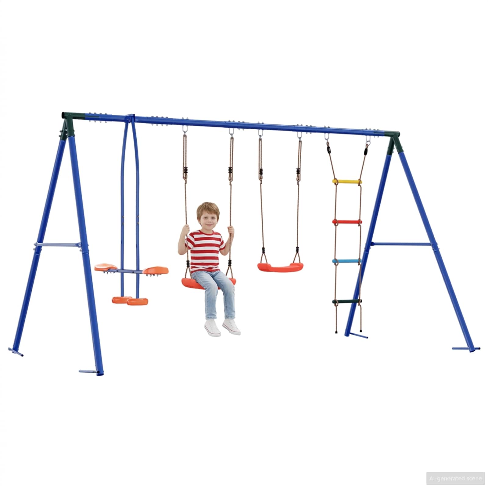Schaukel-Set mit 2 Schaukelsitzen