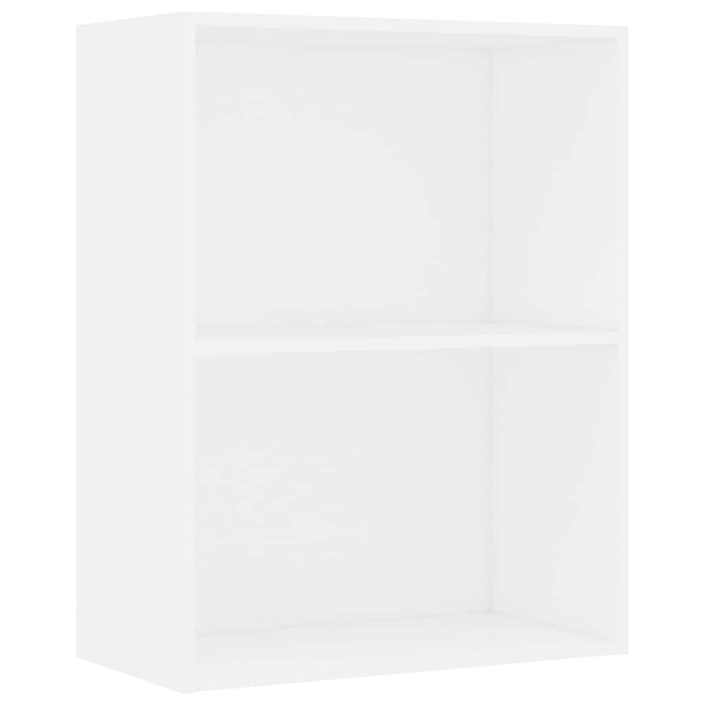 Bücherregal Weiß 80x30x189 cm Holzwerkstoff