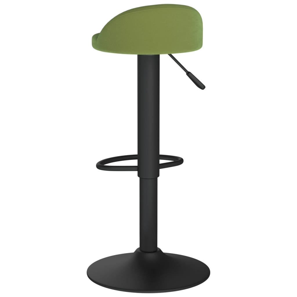 Barhocker Dunkelgrün Samt
