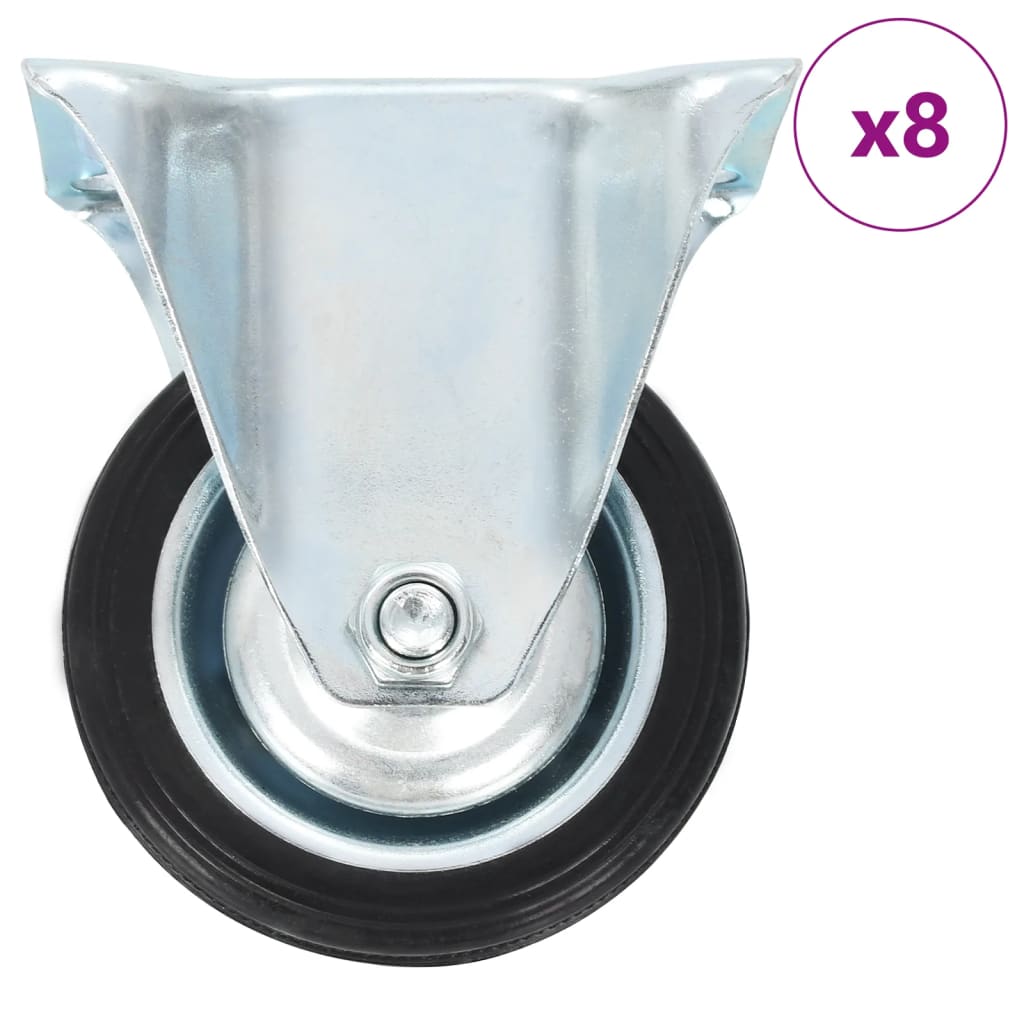 Bockrollen 4 Stk. 75 mm