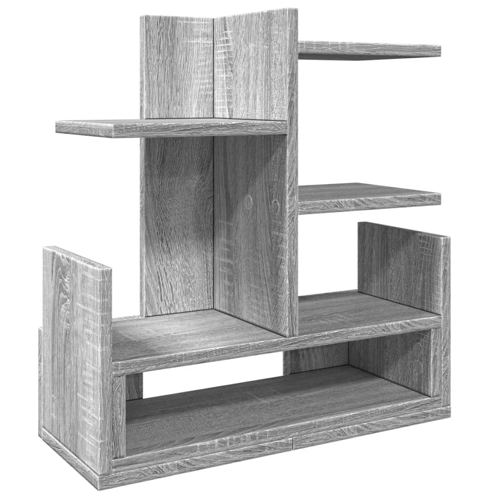 Schreibtisch-Organizer Weiß 49x20x52,5 cm Holzwerkstoff