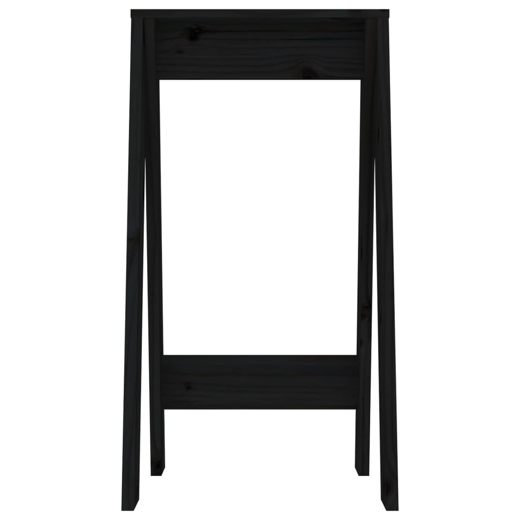 Hocker 2 Stk. 40x40x45 cm Massivholz Kiefer