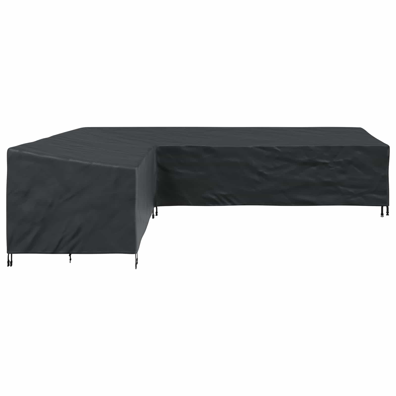 Möbelbezug Schwarz 235 x 235 x 85 cm 210D Oxford Stoff