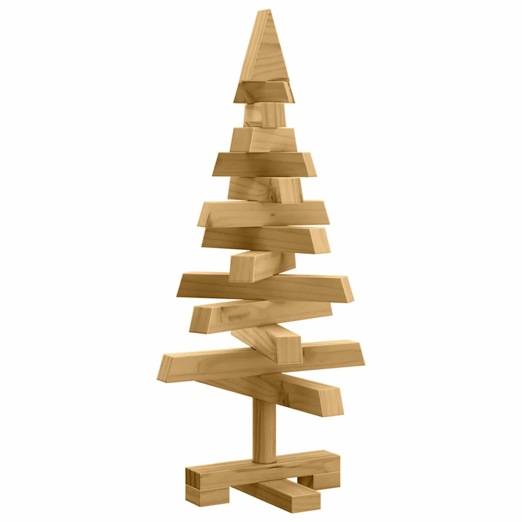 Weihnachtsbäume mit Ständer Natur 60 cm Massivholz Kiefer