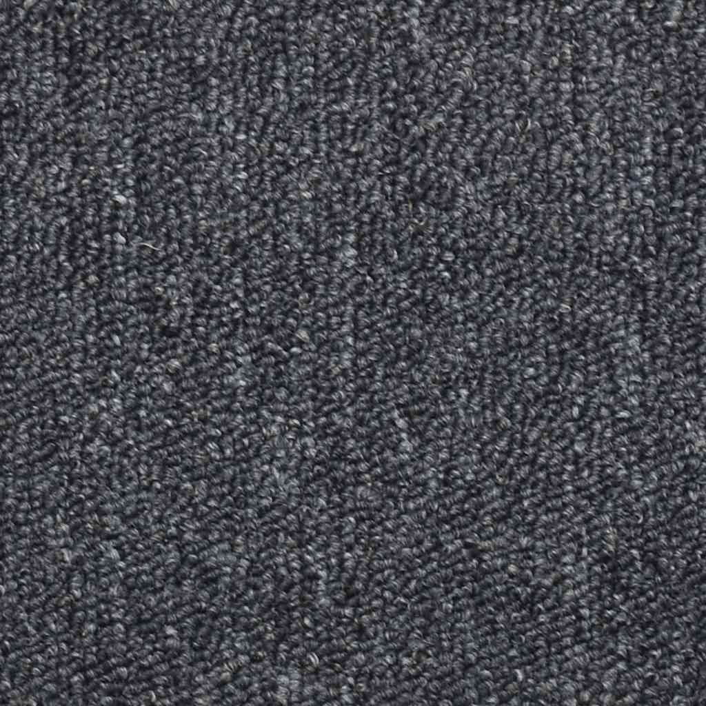 Stufenmatten 15 Stk. 56x17x3 cm Anthrazit Halbrund