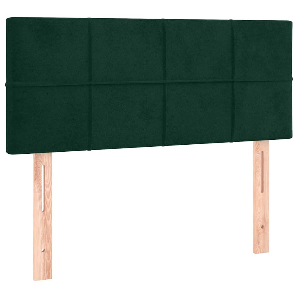 Kopfteil Hellgrau 80x5x118/128 cm Samt