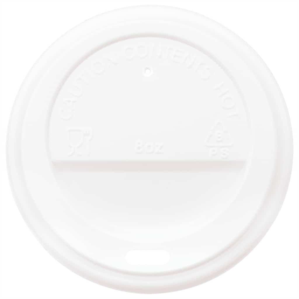 Pappbecher mit Deckeln 1000 Stk. 12oz 300ml