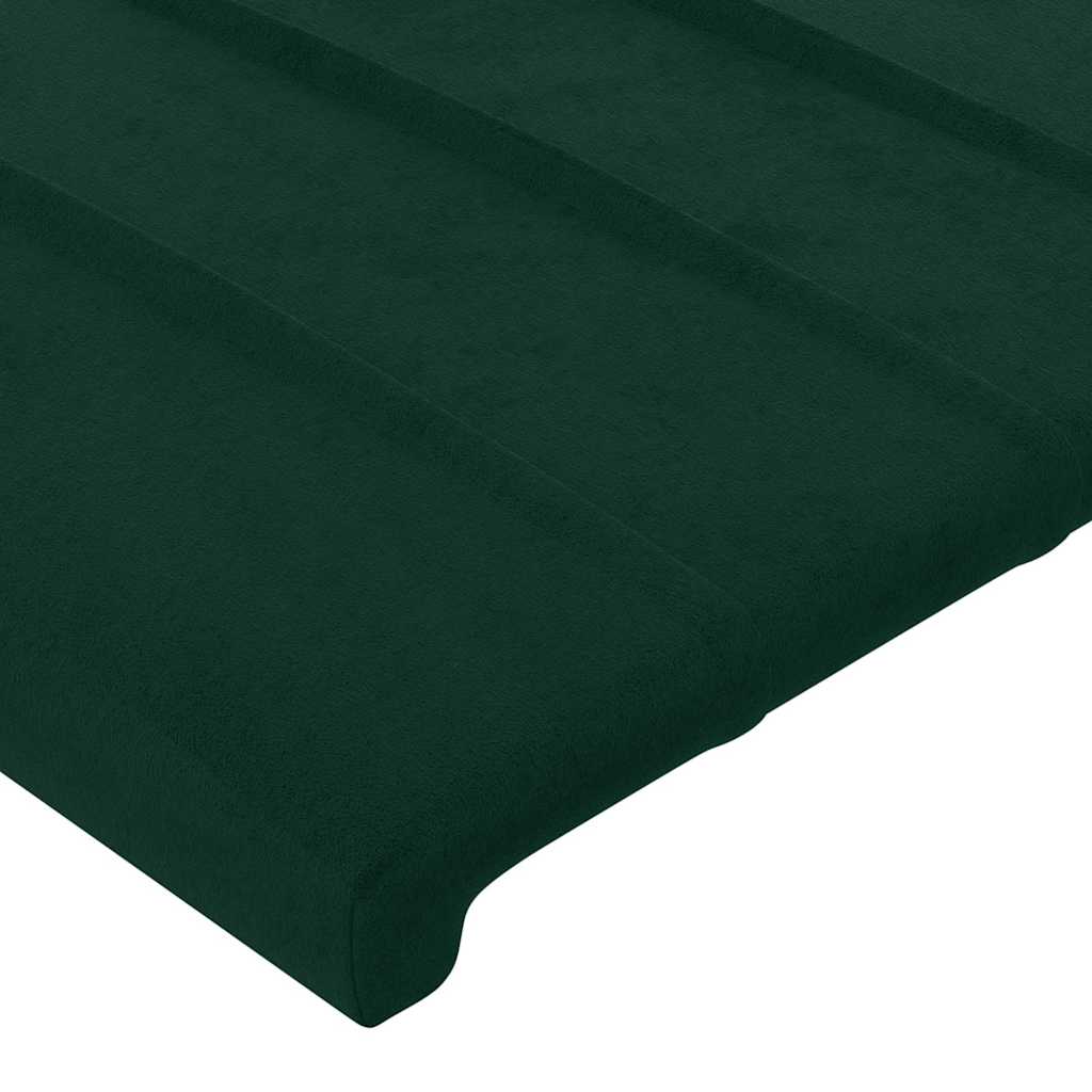 Kopfteil Hellgrau 80x5x118/128 cm Samt