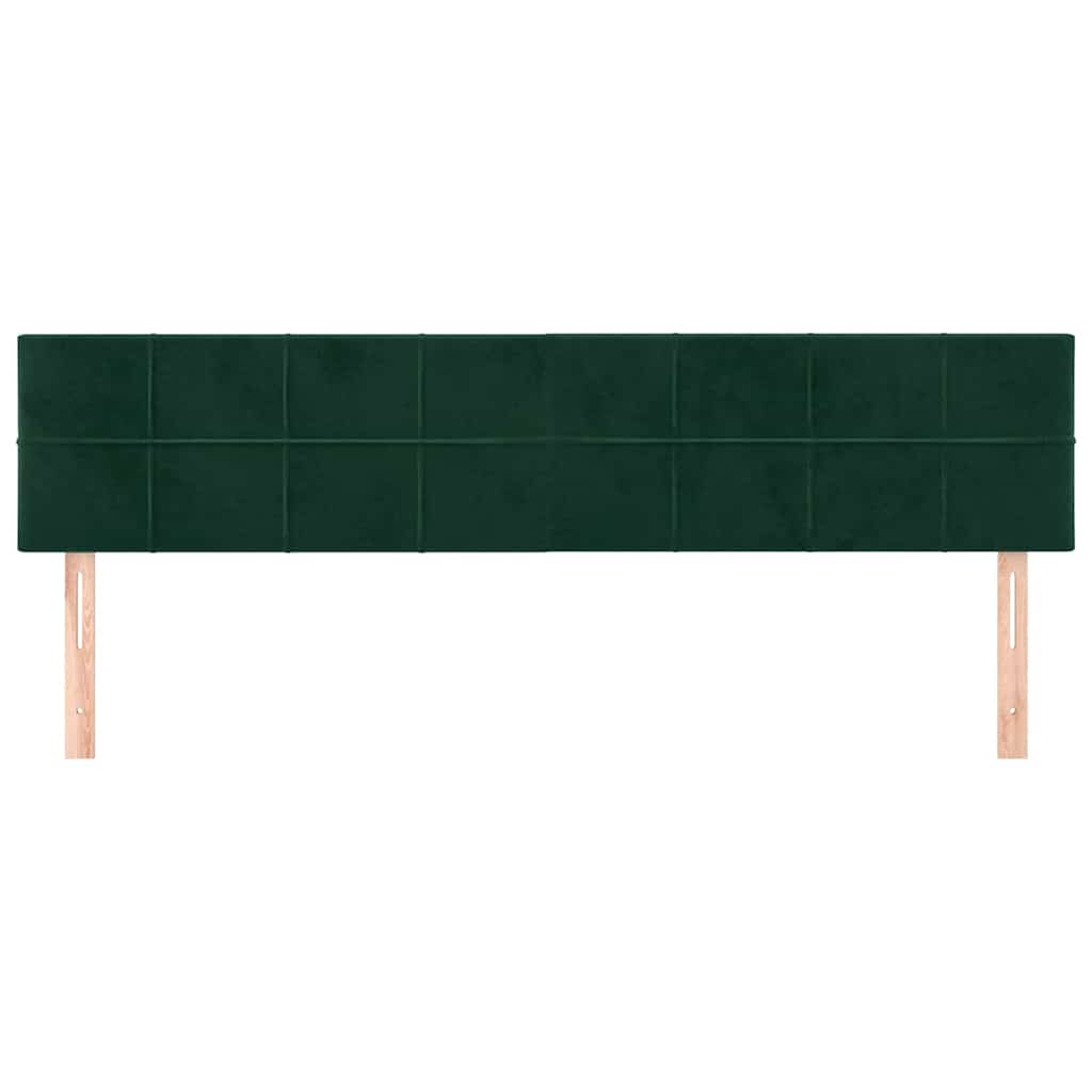 Kopfteil Hellgrau 80x5x118/128 cm Samt