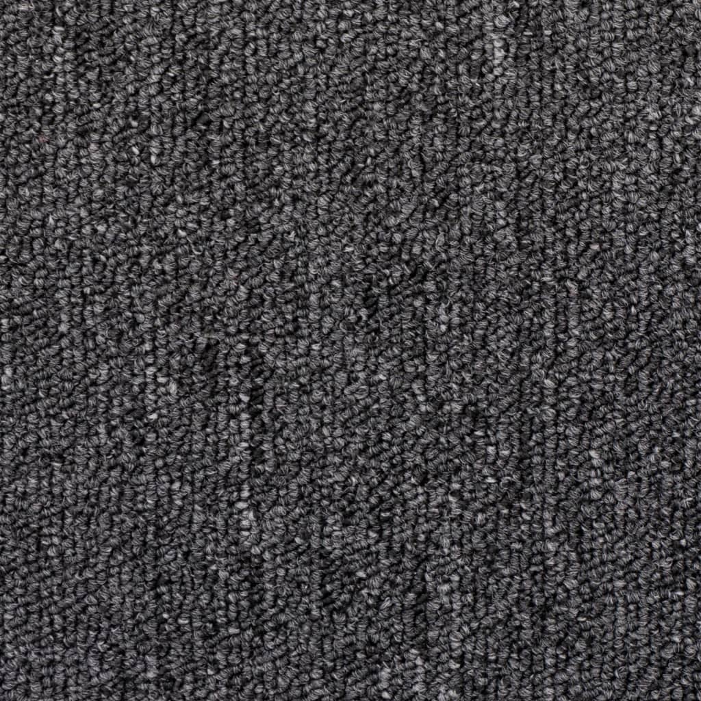 Stufenmatten 15 Stk. 56x17x3 cm Anthrazit Halbrund