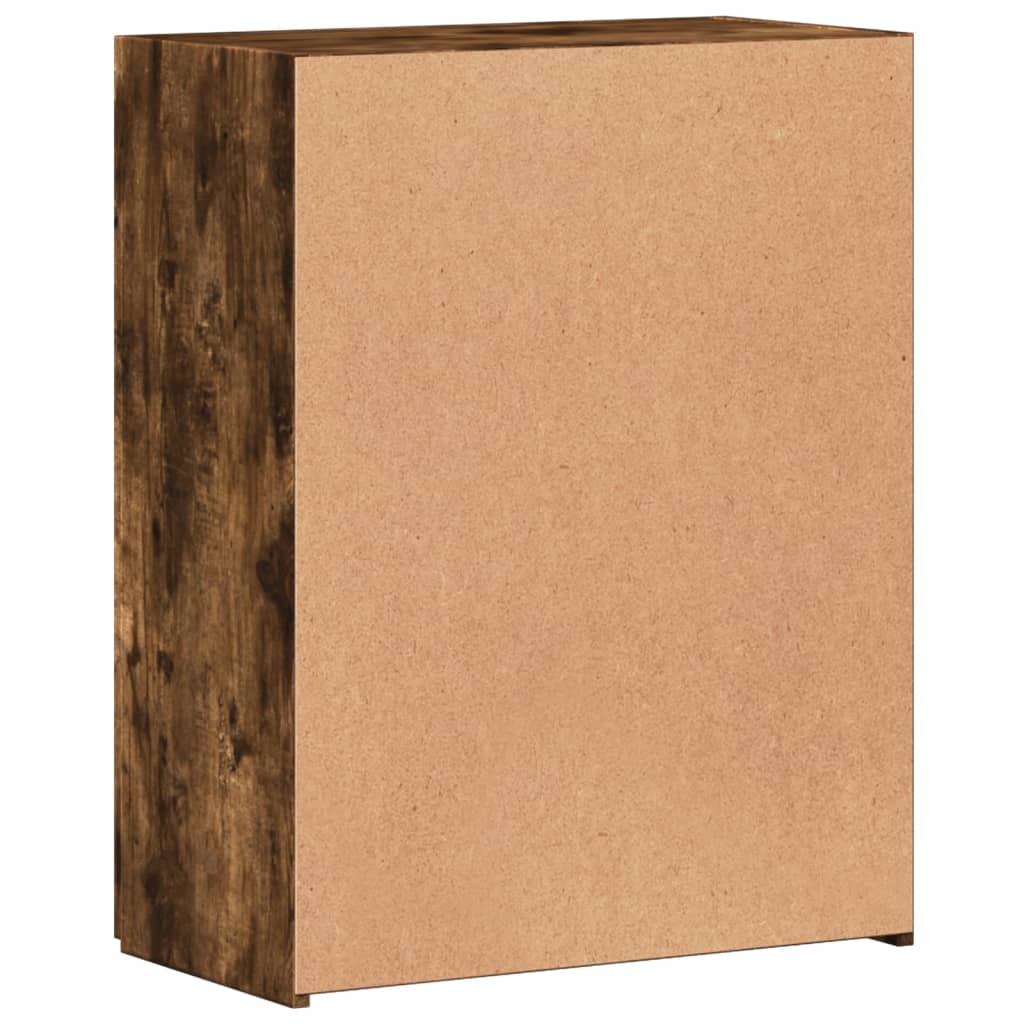 Aktenschrank Weiß 60x32x153 cm Holzwerkstoff