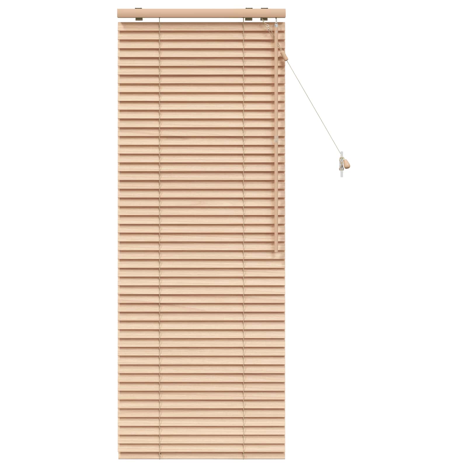 Jalousie Eichenoptik 40 x 130 cm 35 mm Massives Paulownia-Holz