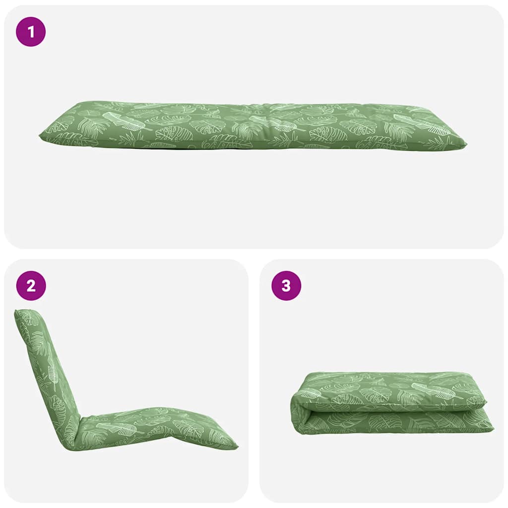 Sonnenliege Klappbar Anthrazit 175x54x8,5 cm Oxford-Gewebe