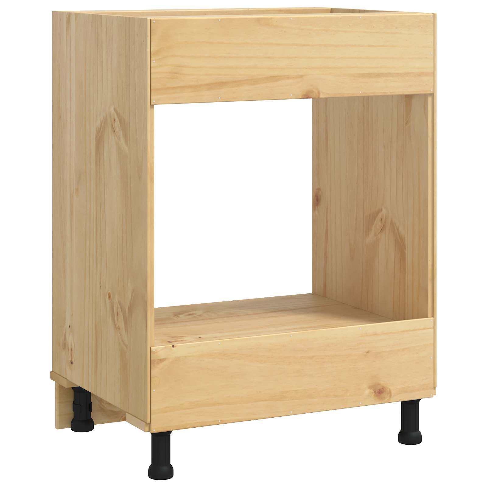 Schrank SKI Honigbraun 60 x 46 x 81,5 cm Massives Kiefernholz