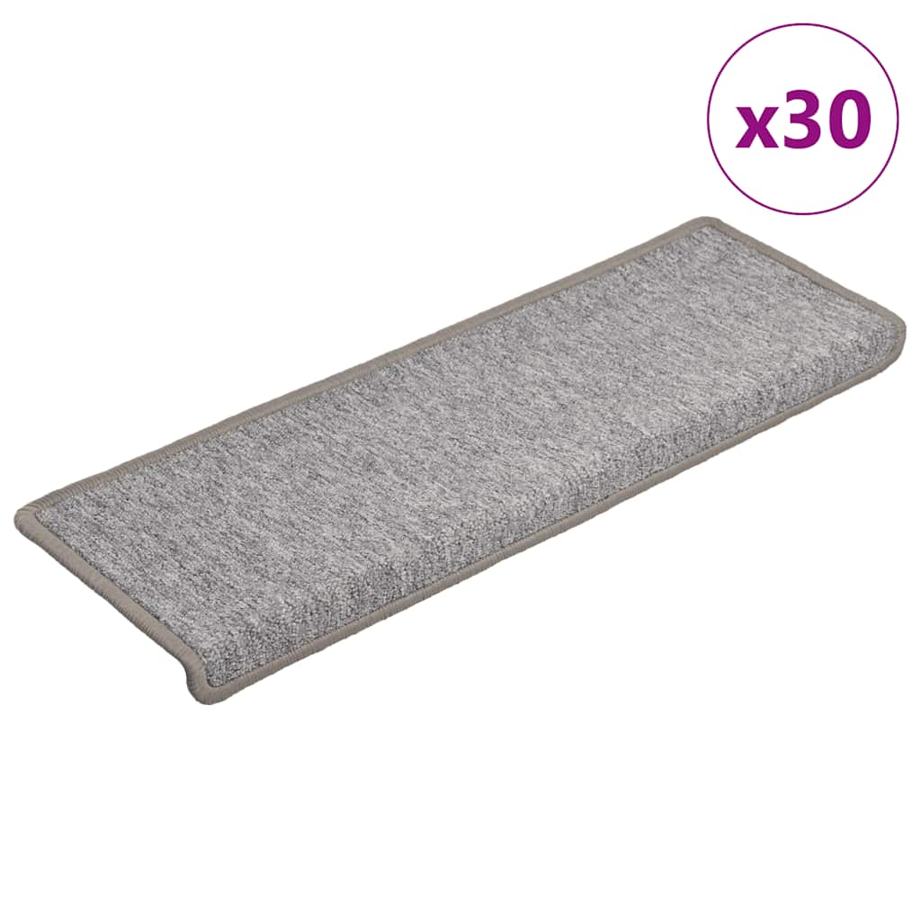 Stufenmatten 15 Stk. 65x21x4 cm Anthrazit Rechteckiger Rand