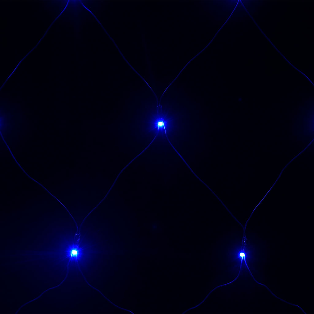 LED-Lichternetz Warmweiß 3x2 m 204 LEDs Indoor Outdoor