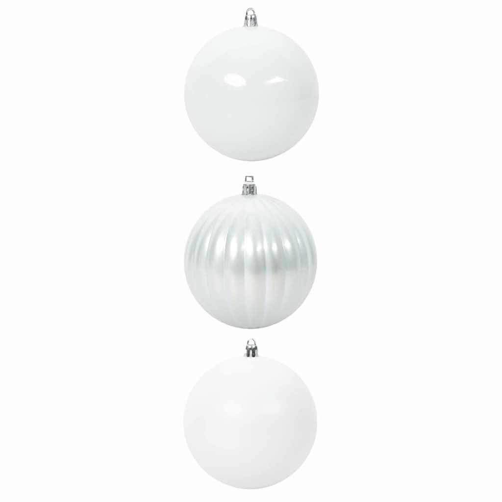Weihnachtsbaumkugel Set XL 9 pcs Rot Kunststoff