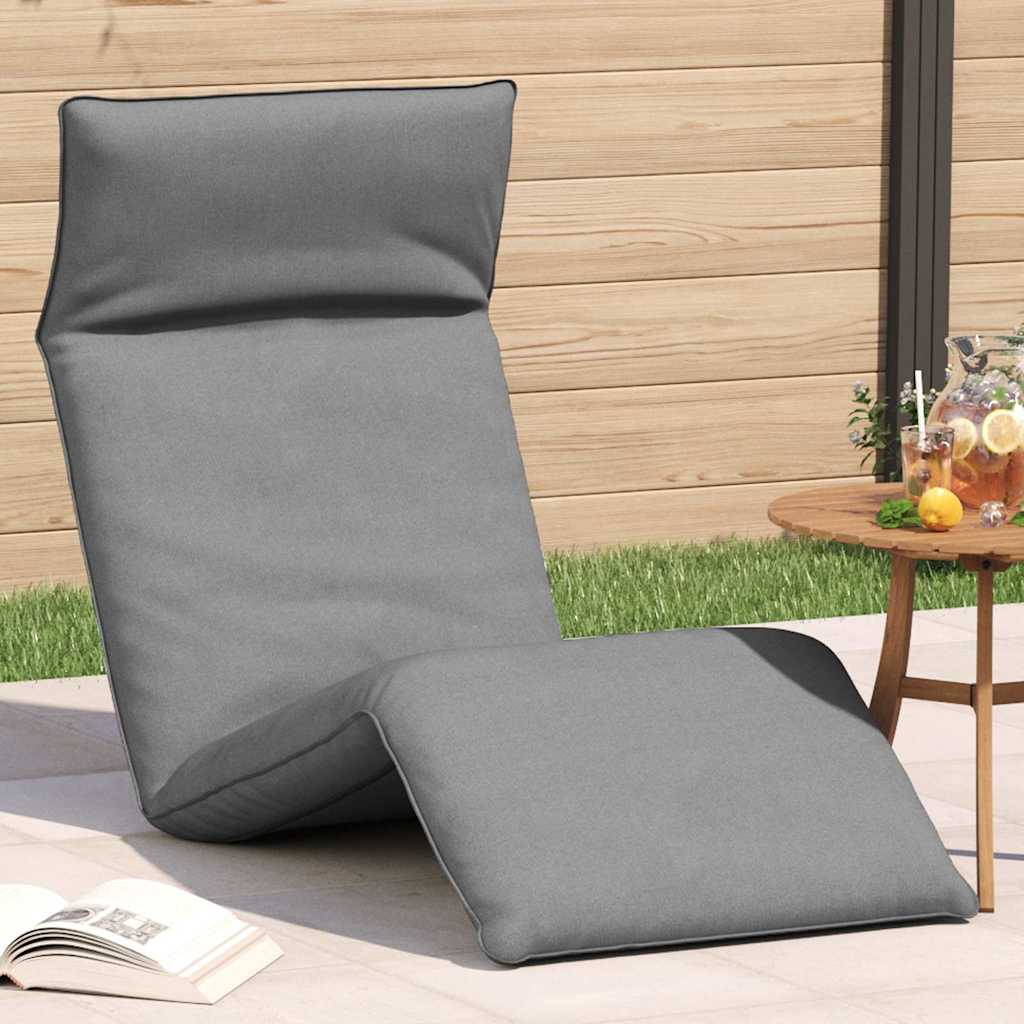 Sonnenliege Klappbar Anthrazit 175x54x8,5 cm Oxford-Gewebe