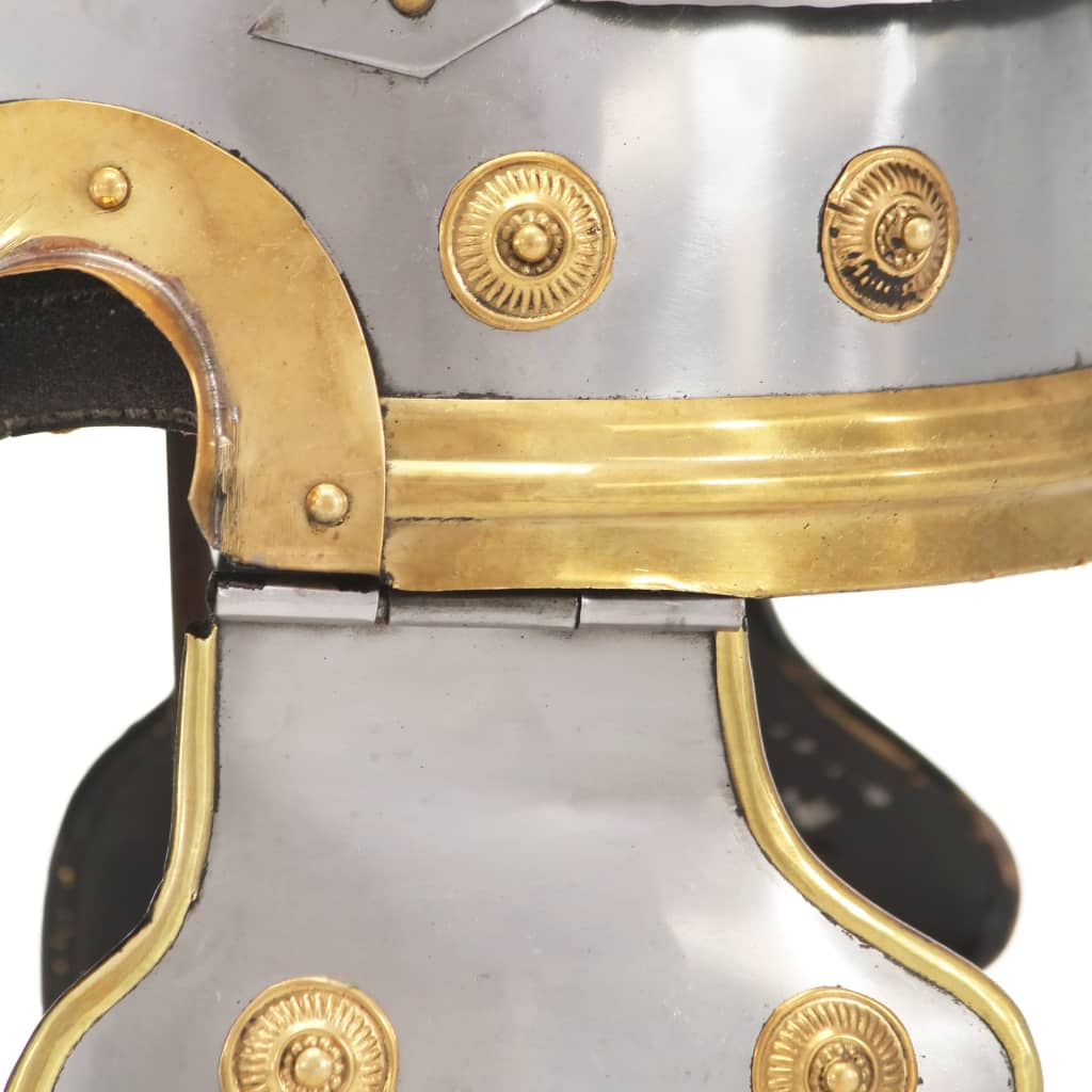 Preußische Pickelhaube Antik Replik für LARP Schwarz Stahl