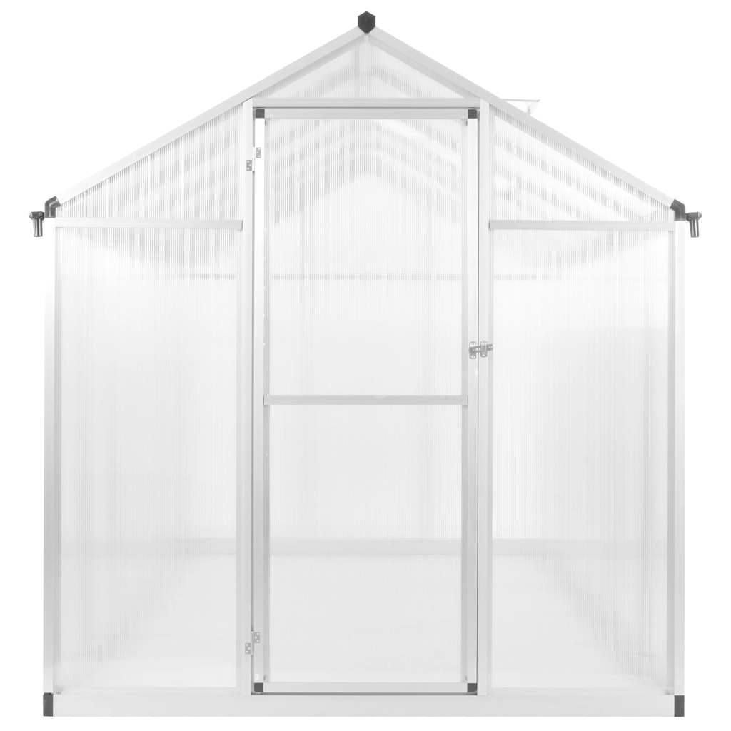 Gewächshaus Aluminium 302x190x195 cm 11,19 m³