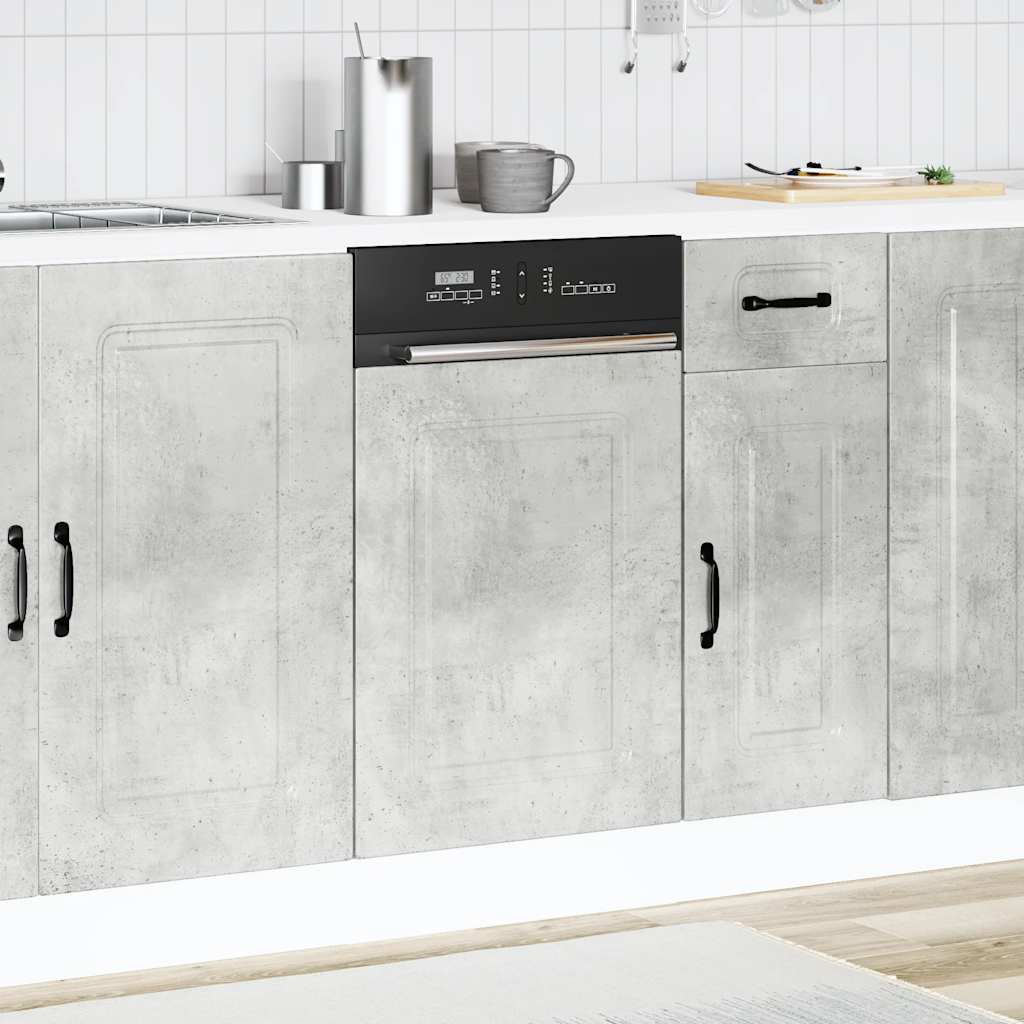Herdumbauschränke 2 Stk. Kalmar Weiß Holzwerkstoff