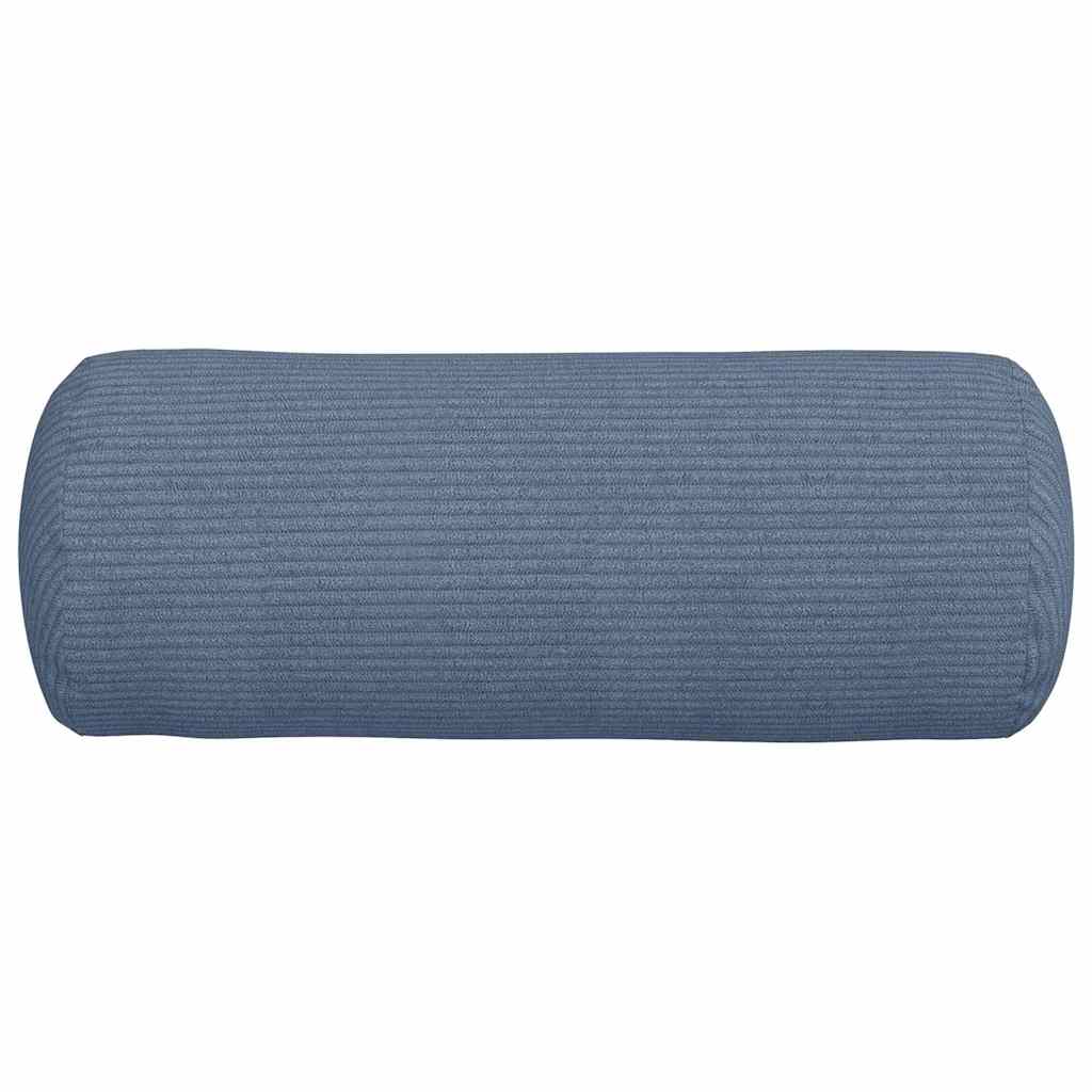 Bolsterkissen 2 pcs Hellgrau Ø 15 x 40 cm Cordstoff