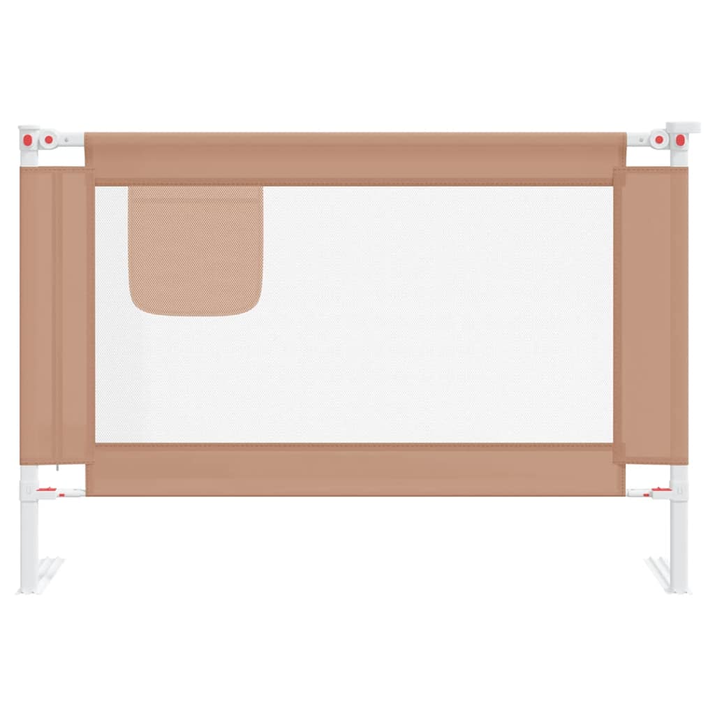 Kleinkind-Bettschutzgitter Grün 90x25 cm Stoff