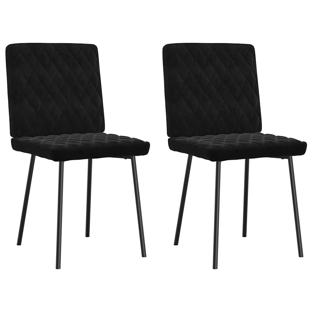 Esszimmerstühle 4 Stk. Creme Samt