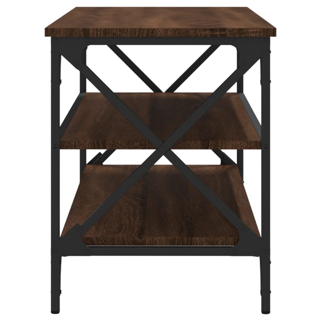 Beistelltisch Schwarz 40x42x50 cm Holzwerkstoff