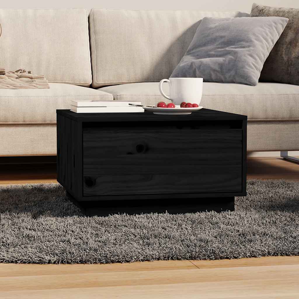 Couchtisch 55x56x32 cm Massivholz Kiefer