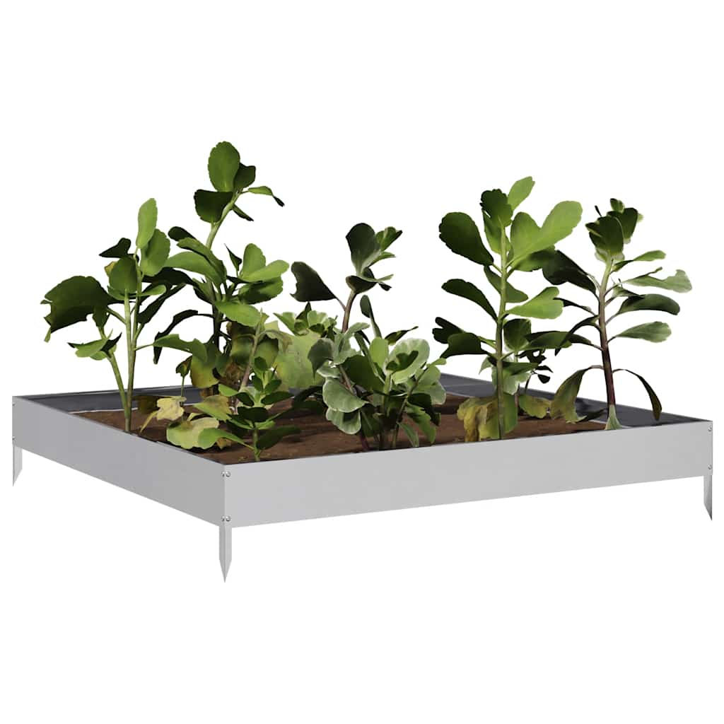 Hochbeet 100x100x18,5 cm Cortenstahl