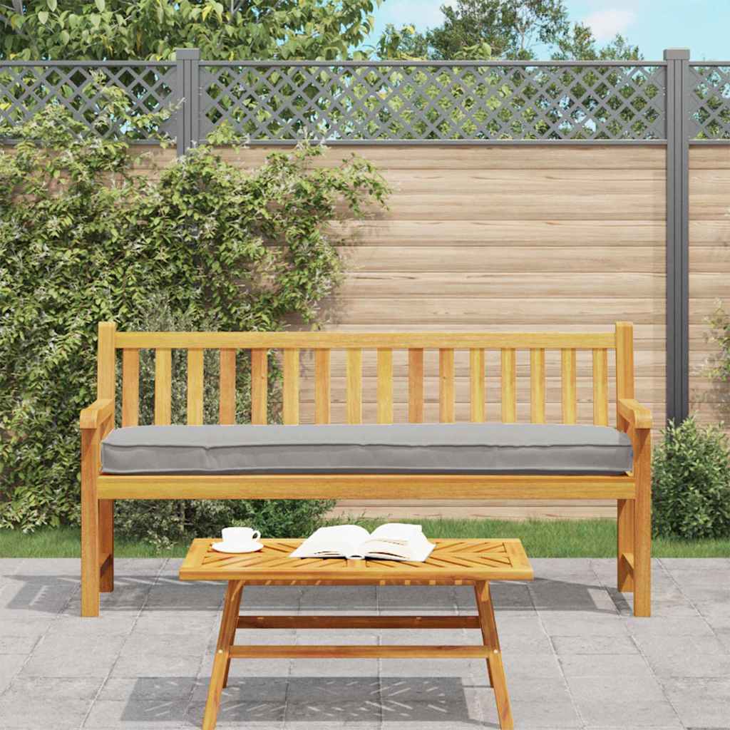 Palettenkissen Anthrazit 200 x 40 x 8 cm Oxford-Stoff