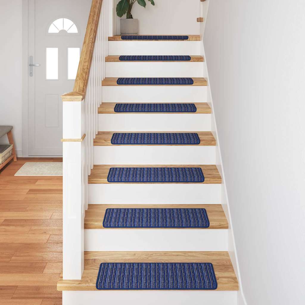 Selbstklebende Treppenschoner 15 pcs Anthrazit 65 x 21 x 4 cm