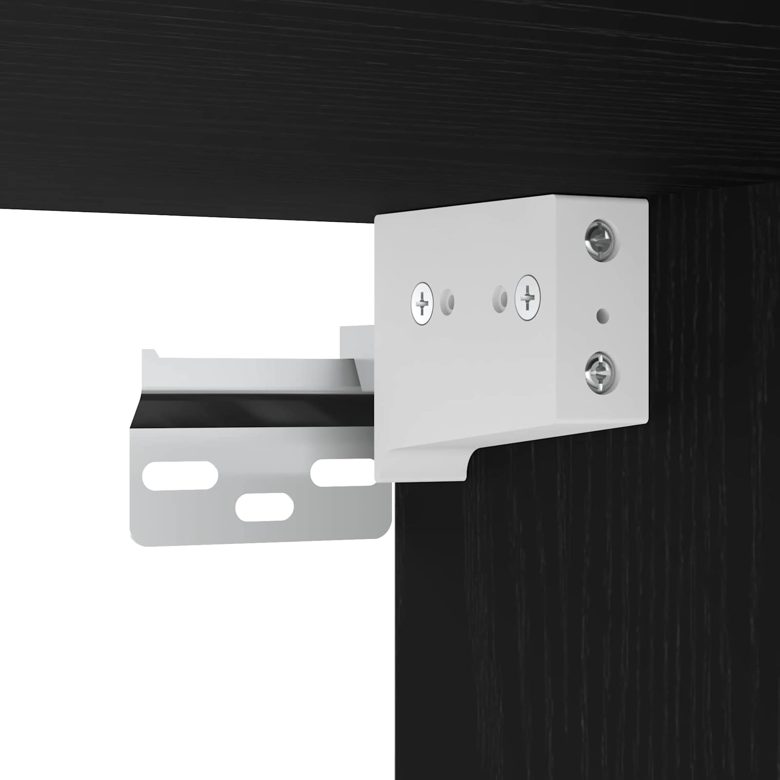3-tlg. Badmöbel-Set Räuchereiche Holzwerkstoff